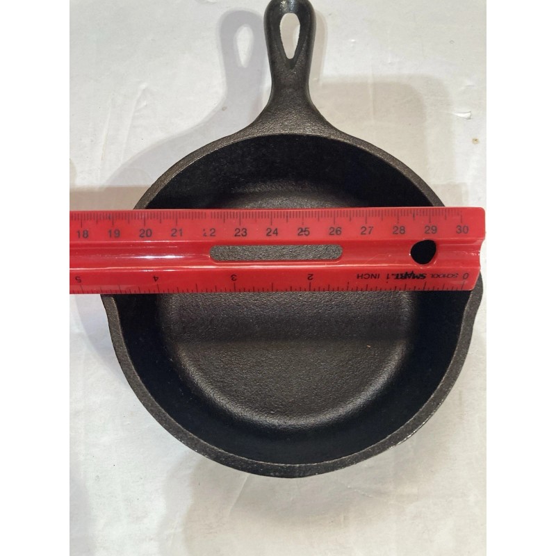 Lodge Mini CAST IRON SKILLET PAN 3.5" Inch 5MS Spoon