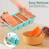 Silicone Freezer Tray for Sauce Cube: GGOW Silicone Freezing Tray