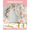 Pureegg Metal Arch Backdrop Stand Set - Set of 2
