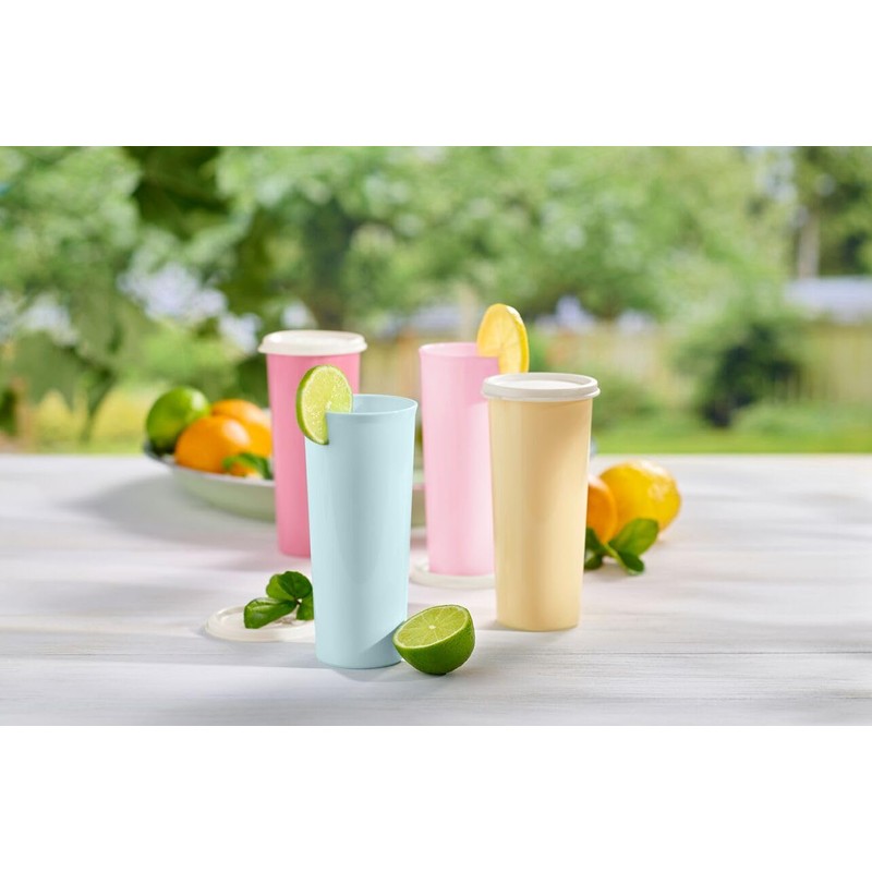 Tupperware Tumbler Set, 12 Count, Dishwasher Safe and BPA Free
