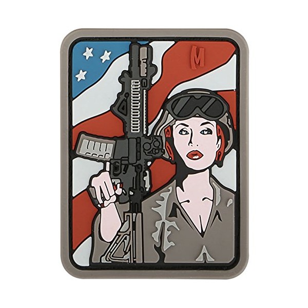 Maxpedition Soldier Girl Patch, Arid