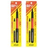 Platinum Fountain Pen, Soft Pen, Grading Pen, Red, SN-800C#75, Set of 2