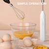 Electric Egg Beater Handheld USB Charging Milk Frother Portable Cordless