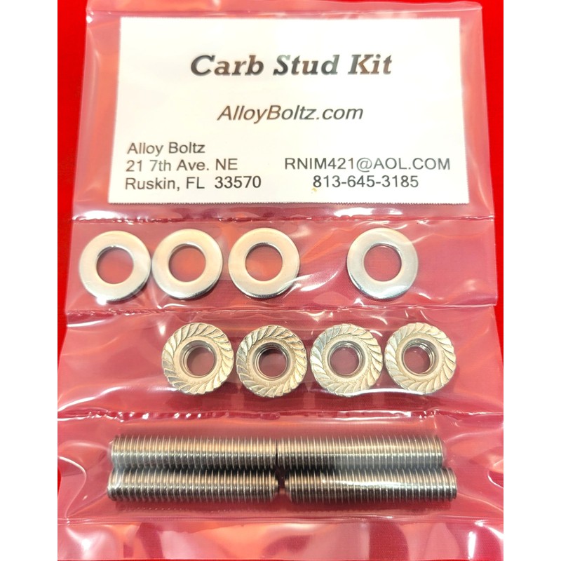 ALLOYBOLTZ - Compatible with Buick Big Block 455 Engine Bolts