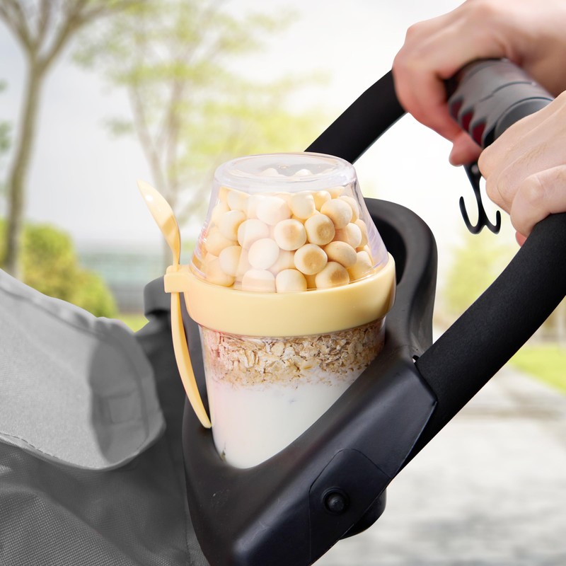 Felli On The Go Yogurt Parfait Snack Cup with Lid,