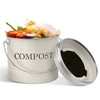Plexon Countertop Compost Bin Kitchen, Kitchen Compost Bin 1.3 Gallon,