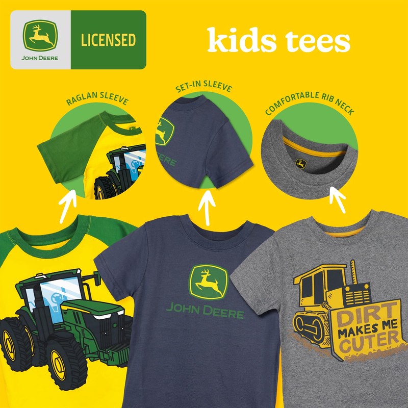 John Deere Boys' T-Shirt, Later Gator