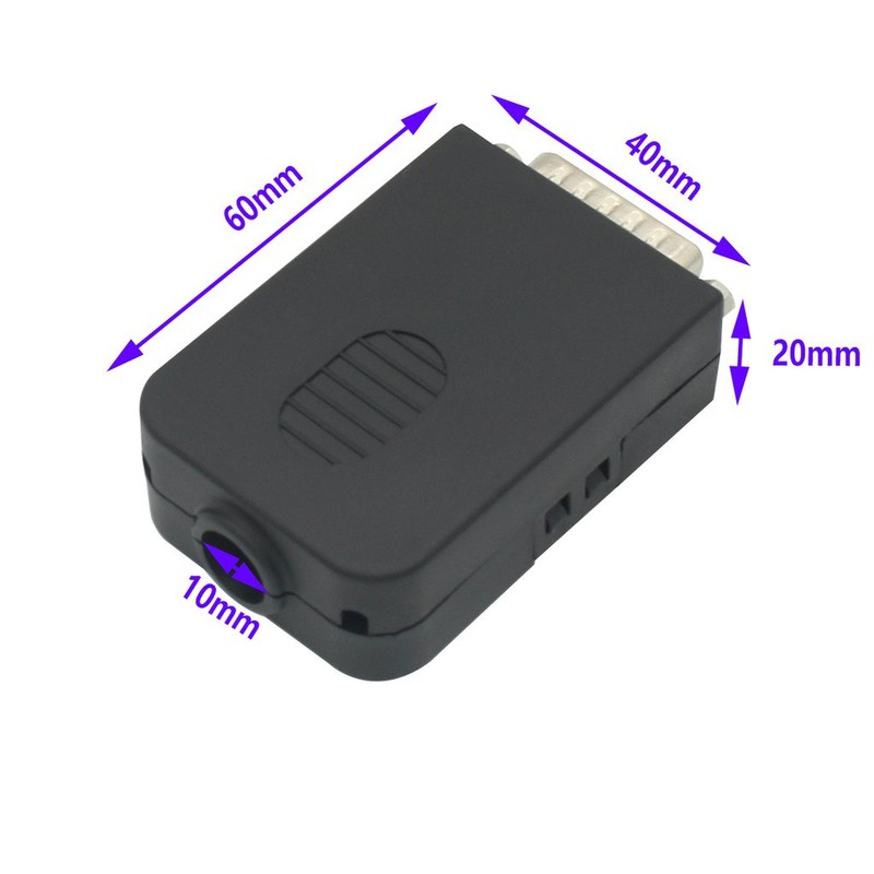 YIOVVOM DB15 Female Adapter 15-Pin Port to Terminal Connector with