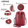 Small Crossbody Bag Cell Phone Purse for Women, Mini Messenger