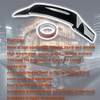 Mactoom Rear Trunk Spoiler Wing Compatible with Lexus IS250 IS350