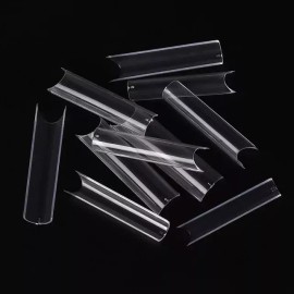 KLZ Tips Curva C Extralargos Xxxl Color Cristal 240 Pzs X180