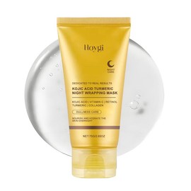 Turmeric Night Wrapping Mask l OvernightWrapping Mask, Morning Shed, AQUA、POLYVINYLALCOHOL、GLYCERIN、SOLUBLE COLLAGEN、ASCORBICACID、CURCUMA LONGA (TURMERIC) ROOT EXTRACT、RETINOL、KOJIC ACID:_1 bottle