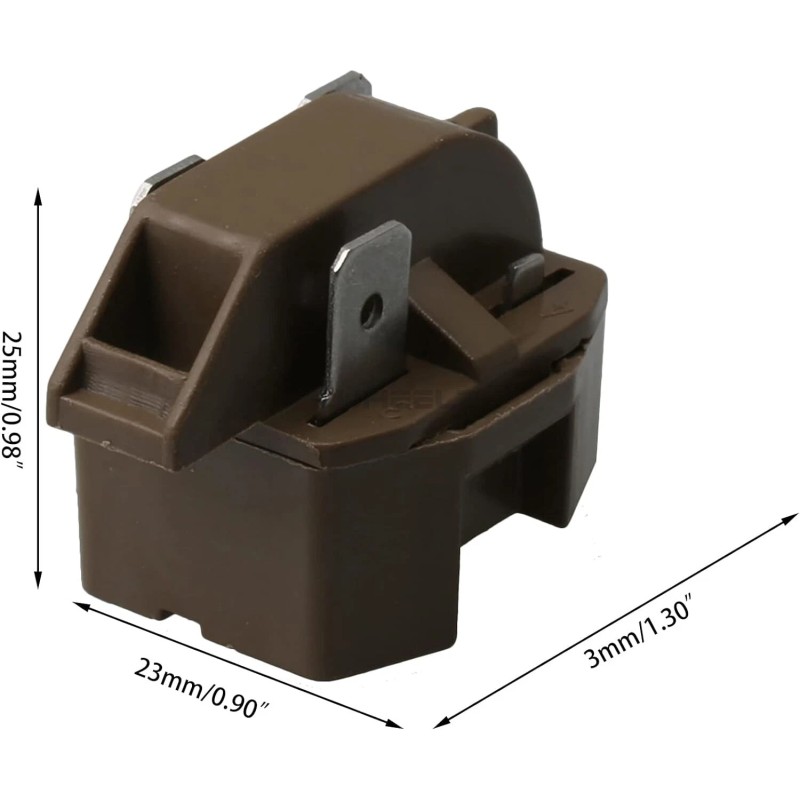 Whirlpool Kenmore 8-Pack 4387535 Refrigerator Relay and Overload for Whirlpool