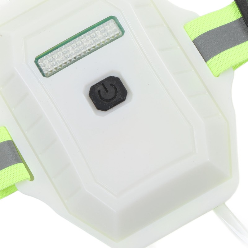 Wearable Night Light USB Charging Waterproof Warning Vest for Outdoor