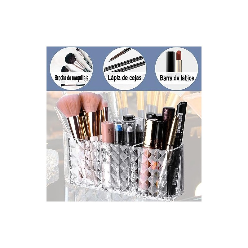 Organizador de Brochas de Maquillaje