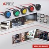 APIELE 12mm Momentary Push Button Switch Mini Round Switch Waterproof