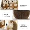 Kisangel 2pcs Hedgehog Plush Adorable Soft Animal Doll for Cute