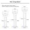 LAURITAMI Piercing Plastic Lip Piercing Stud Labret Ring Retainer Set