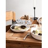 LE TAUCI Dinner Plates Set of 4, 10 Inch Ceramic