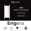 Engera Bathroom Door Air Vent Grille Two Sided Ventilation Cover