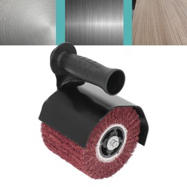 Burnishing Polishing Machine Kit, Burnishing for Angle Grinder M10 Grinder Connecting Shaft Polishing Wheel With 80 Grit For Metal, Stainless Steel Polishing