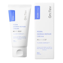 Nasolabial fold cream Ontev PLLA elasticity soothing PDRN cream (EGF 7 types of peptide ceramide), 1 piece, 80ml / 팔자주름크림 온테브 PLLA 탄력 진정 PDRN크림 (EGF 7종펩타이드 세라마이드), 1개, 80ml