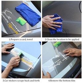 CGEAMDY Pack of 2 Vinyl Stickers for Caravan, Motorhome Accessories, Car Sticker, Reflective Mountain Sticker, Tree Forest, Universal Full Body Car Sticker, Decorative Car Accessories (White)