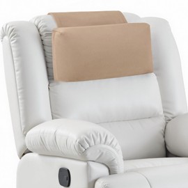 AHUAWA Neck Pillow for Recliner Chair, 14" Adjustable Recliner Pillow for Headrest, Soft Velvet Weighted Back Non-Slip Head Pillow for Recliner, Couch, Chair, Sofa