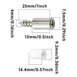 Runseaway 12Pcs Shelf Support Pegs with Non-Slip White Silicone Sleeve, Support Cabinet Shelf Pins, Bracket Screws for Kitchen Cabinet, Bookcases, Closets, Shoe Cabinet