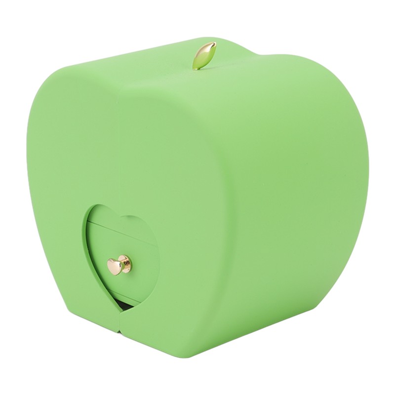 Rose Jewelry Box Apple Rose Shape Acrylic Jewelry Gift Box