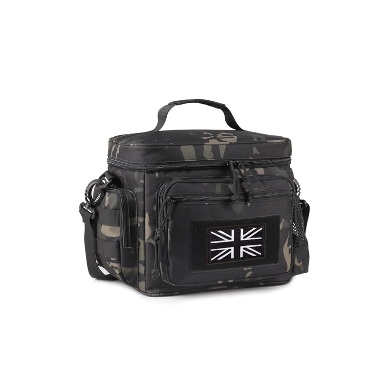 Lunch Box for Men, Tactical Lunch Bag MOLLE Webbing Leakproof