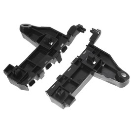 TUCKBOLD Stoßfängerhalterung für Honda Jazz langlebig Nr. 71198TG0T01/71193TG0T01 | Linke und rechte Seite Stoßfängerhalterung vorne Halterung Montage schwarz, 1 Paar