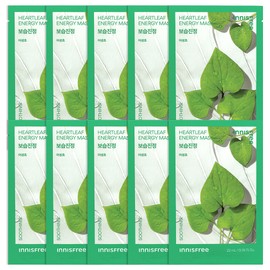 (10 sheets)Innisfree Energy Mask Houttuynia cordata / (10매)이니스프리 에너지 마스크 어성초