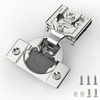 Furniware 50 Pieces 1/2 inch Overlay Soft Close Cabinet Hinges