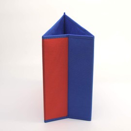 Maifa Tabletop Desktop Pocket Chart, Folding Small Pocket Chart Portable Self Standing Double Sided for Classroom or Home