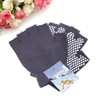 Grippy Yoga Gloves Non-Slip Fingerless Exercise Grip Gloves Texturizing Beads