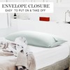 PiccoCasa Body Pillow Cover 2 Pcs Microfiber Envelope Pillow Cover