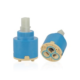 Diameter 35mm Ceramic Faucet Cartridge Replacement for Single Handle Kitchen Basin Shower Faucet Part, Ceramic Faucet Valve