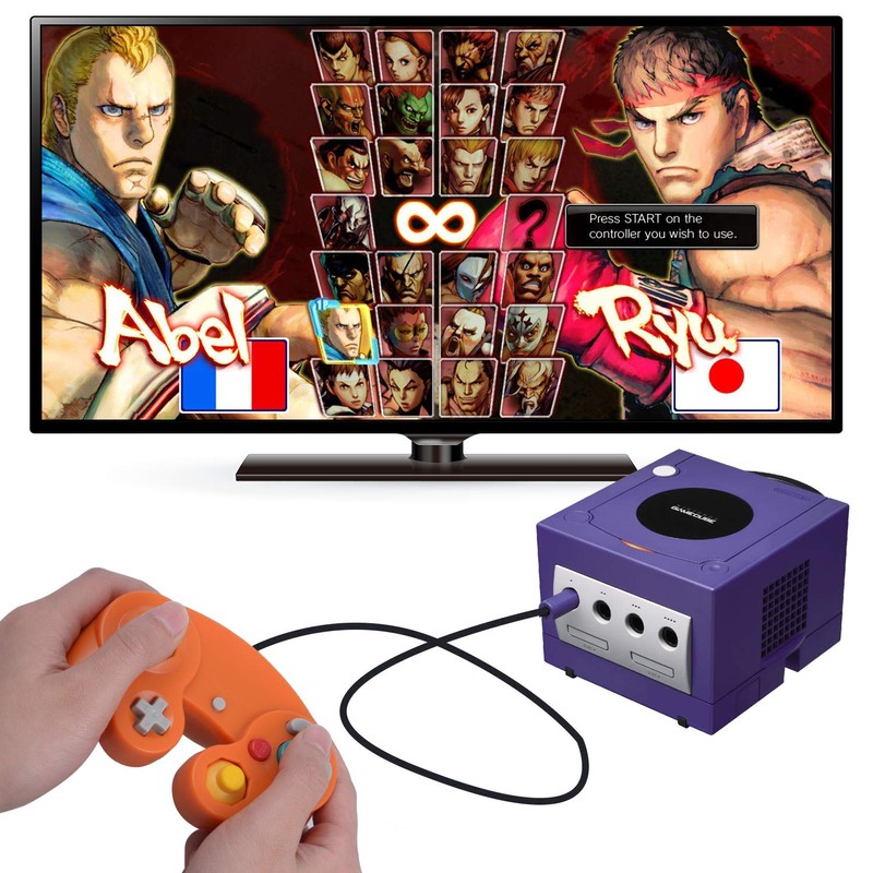 ONE250 2 Pack Classic Shock Joypad Wired Controller, Compatible with