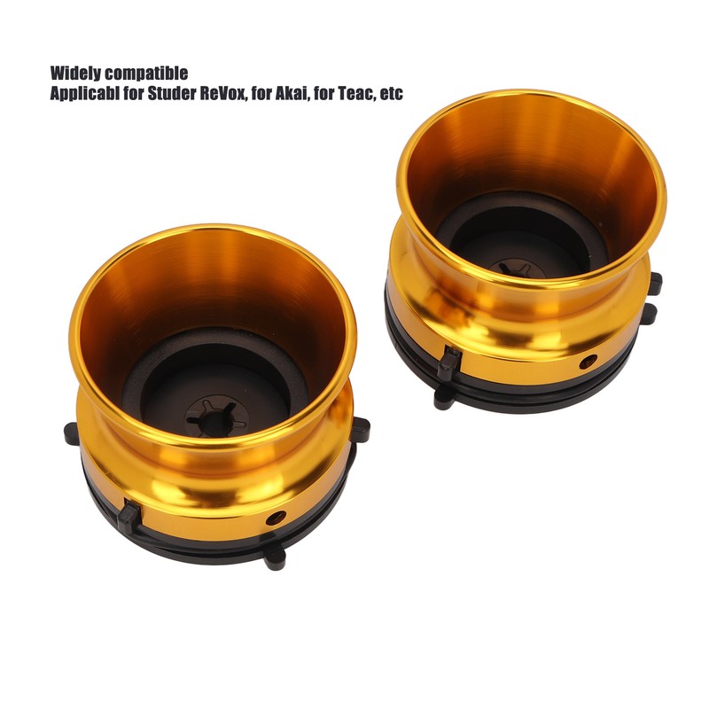 1 Pair 10 Inch Opener Universal Polished Aluminum NAB Hub