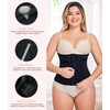 MERYOSZ Waist Trainer Corset Zipper Tummy Control Shapewear Breathable Waist