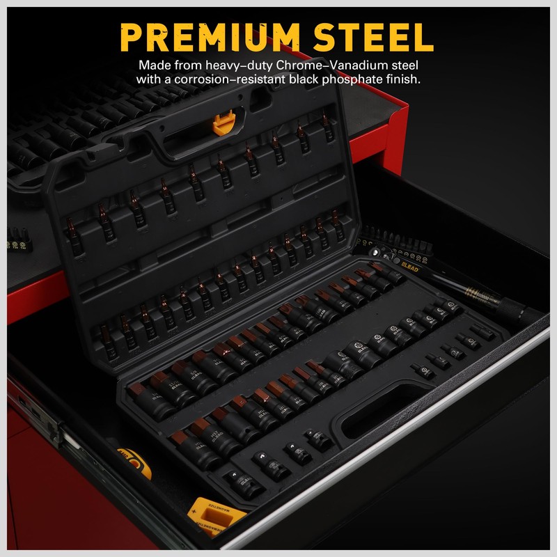 66-Piece Torx Bit & Hex Bit Socket Set: Premium CR-V
