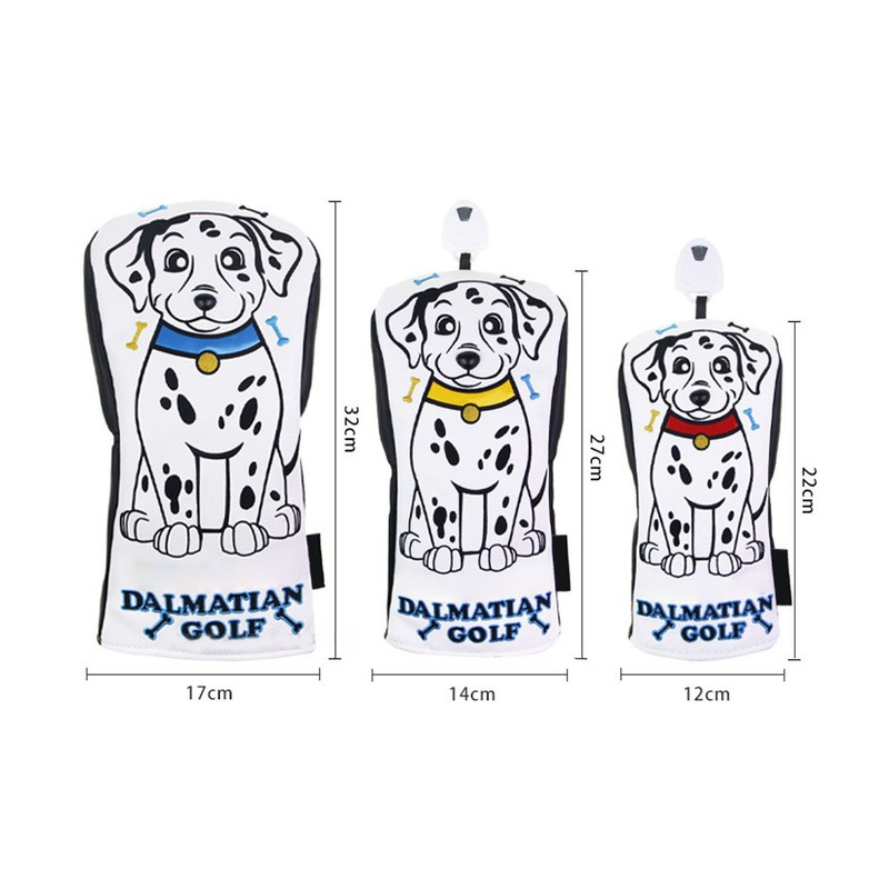 Golf Club Head Cover Waterproof PU Golf Club Covers Set