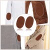 2pcs Elbow Patches for Sweaters, Oval Elbow Patches for Clothes