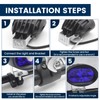 2PCS Motorcycle Spotlight Mounting Brackets Motorcycle Fog Light Brackets for