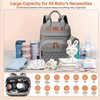 Diaper Bag Backpack. Large Travel Diaper Bag. Multifunctional Waterproof Diaper