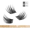 LANKIZ Lash Clusters,72pcs DIY Lash Extensions,12mm Individual Lashes Superfine Band,