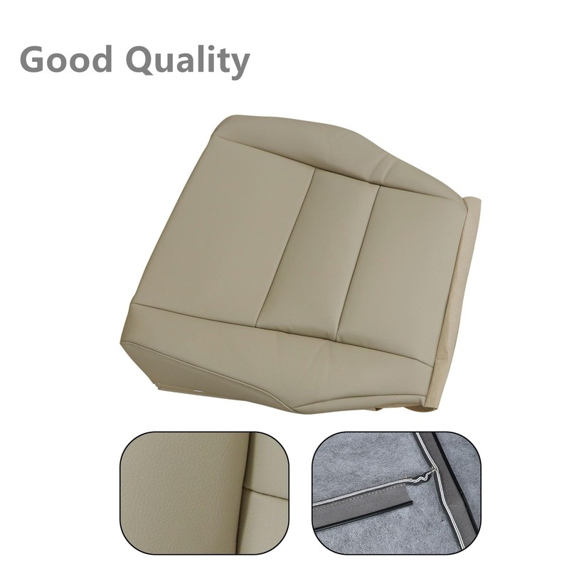 FZJDSD Tan Leather Driver Side & Passenger Side Bottom Replacement