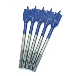 TJPoto Pack of 5# DSB1009B 3/4 in. x 6 in. Spade Bits Bulk Replacement Part New for Bosch