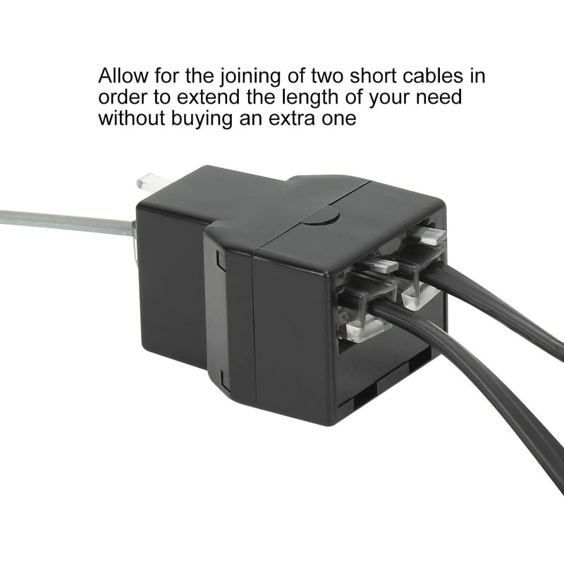 Uvital RJ12 6P6C 3 Female Telephone Line Splitters, Phone Jack